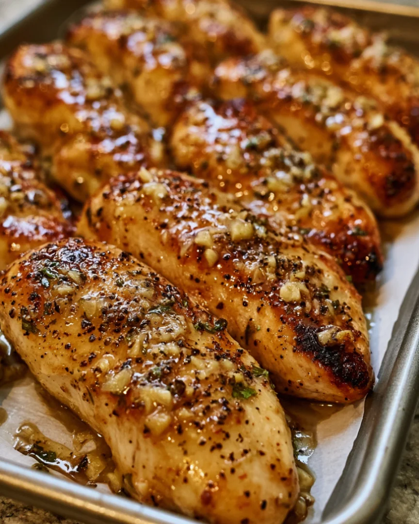 Garlic Herb Butter Chicken Tenders