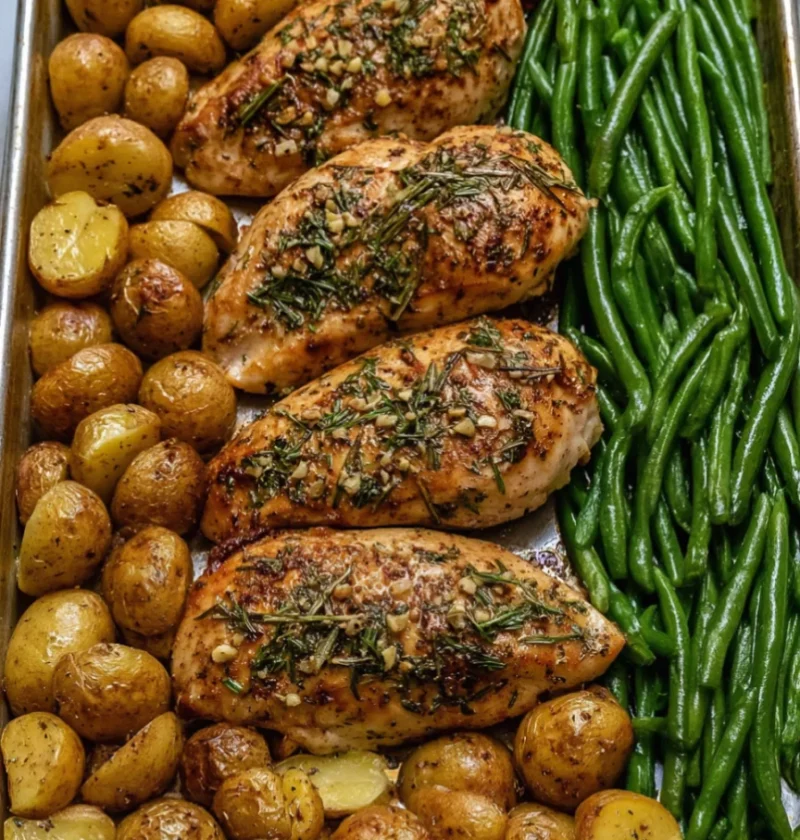 Garlic Herb Roasted Chicken