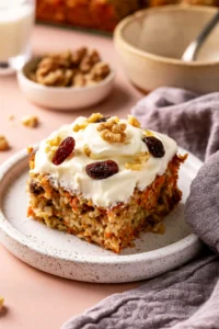 High-Protein Carrot Cake Baked Oats