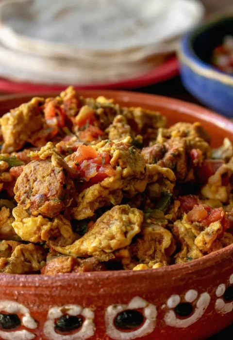 Machaca con Huevos