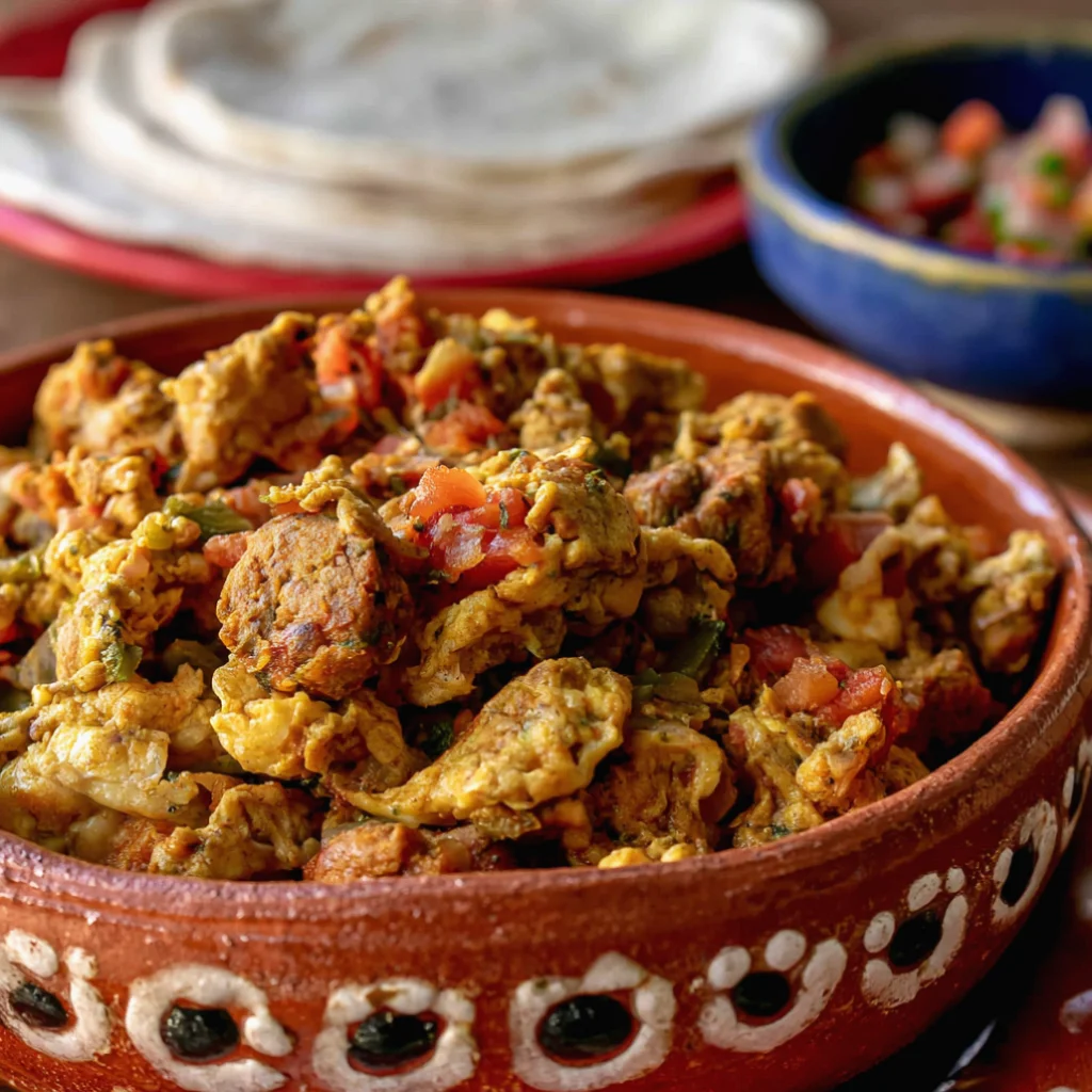 Machaca con Huevos