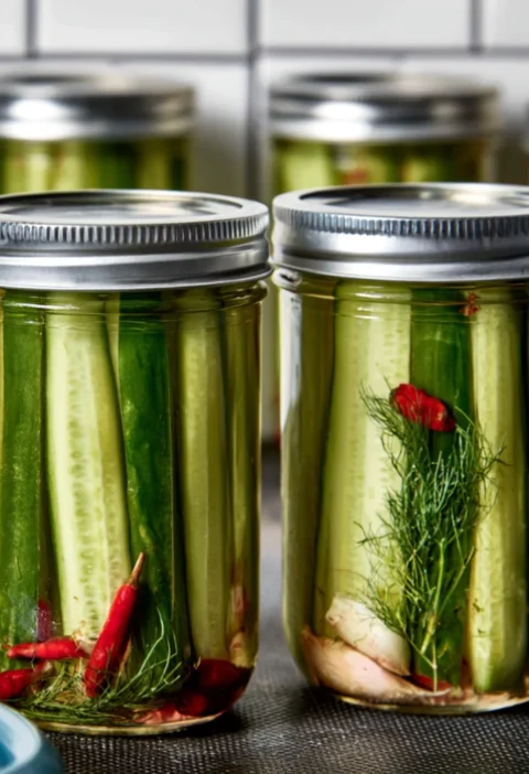 Spicy Dill Pickles
