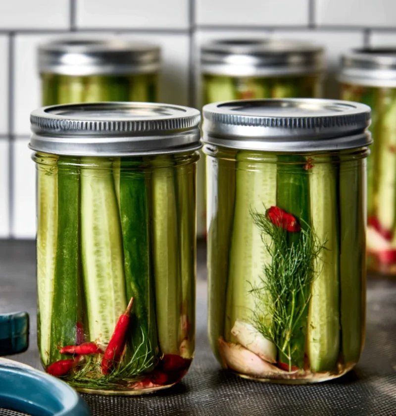 Spicy Dill Pickles