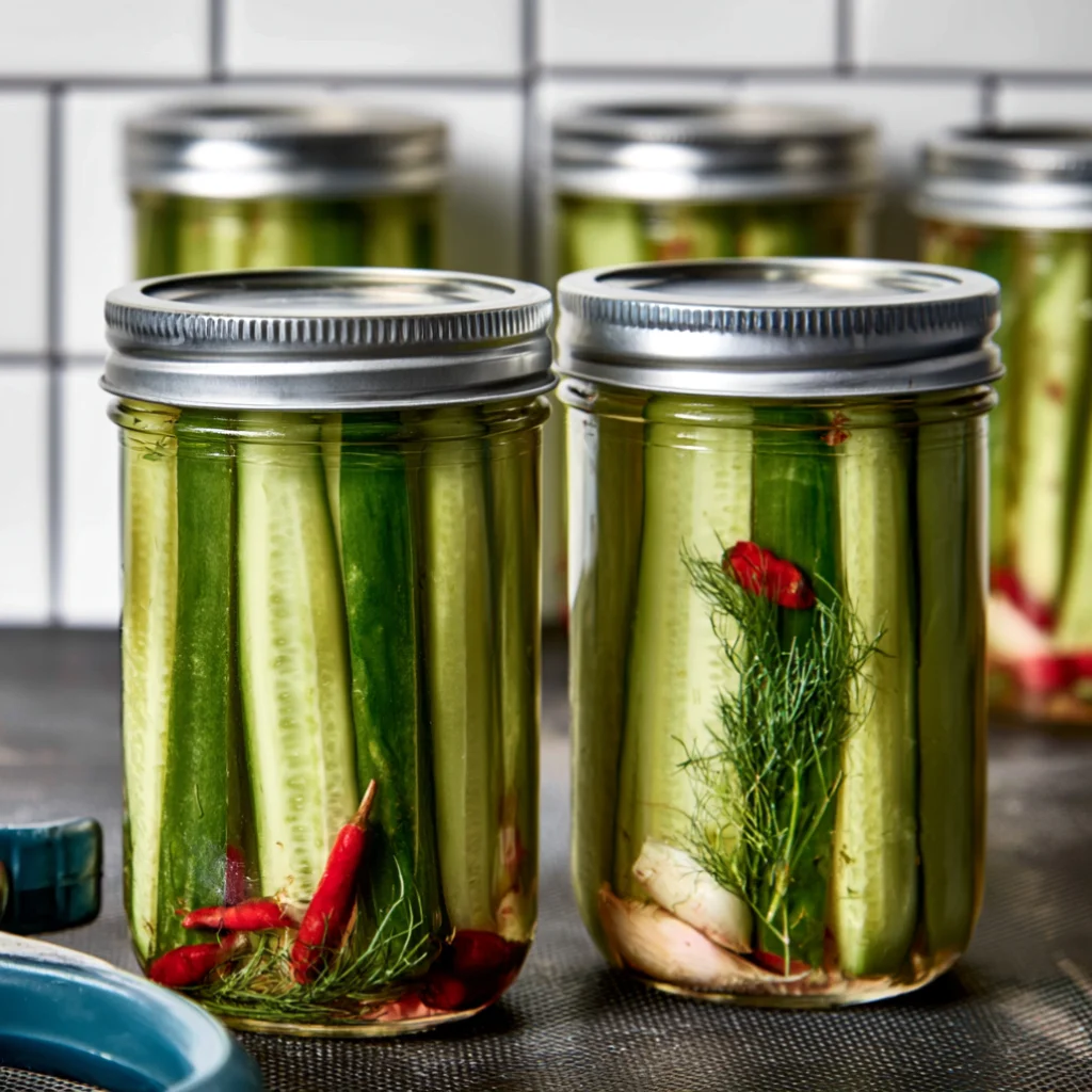 Spicy Dill Pickles