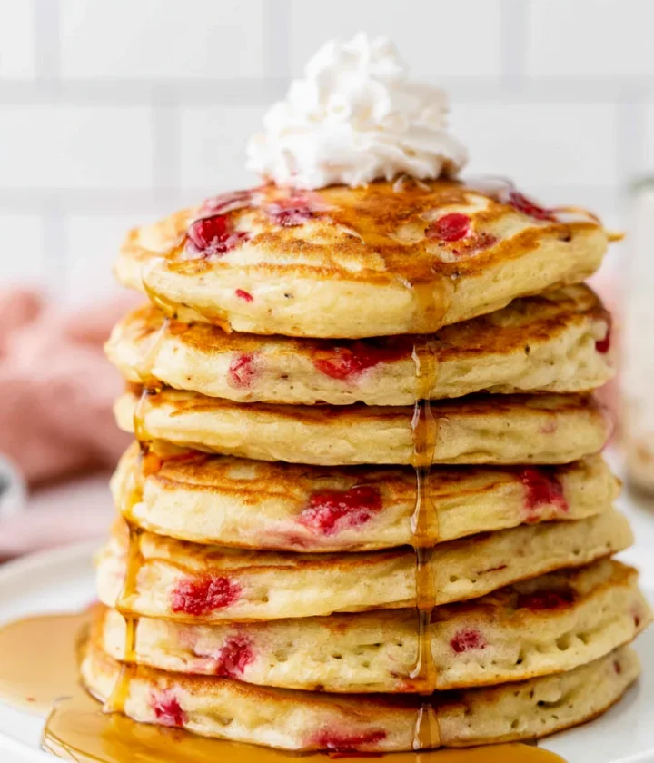 strawberry pancakes