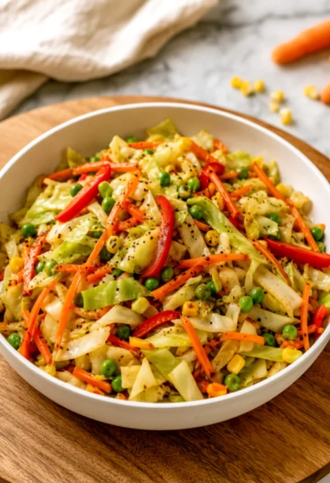 easy kid-friendly cabbage stir fry