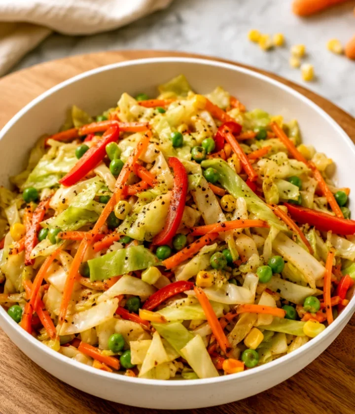easy kid-friendly cabbage stir fry