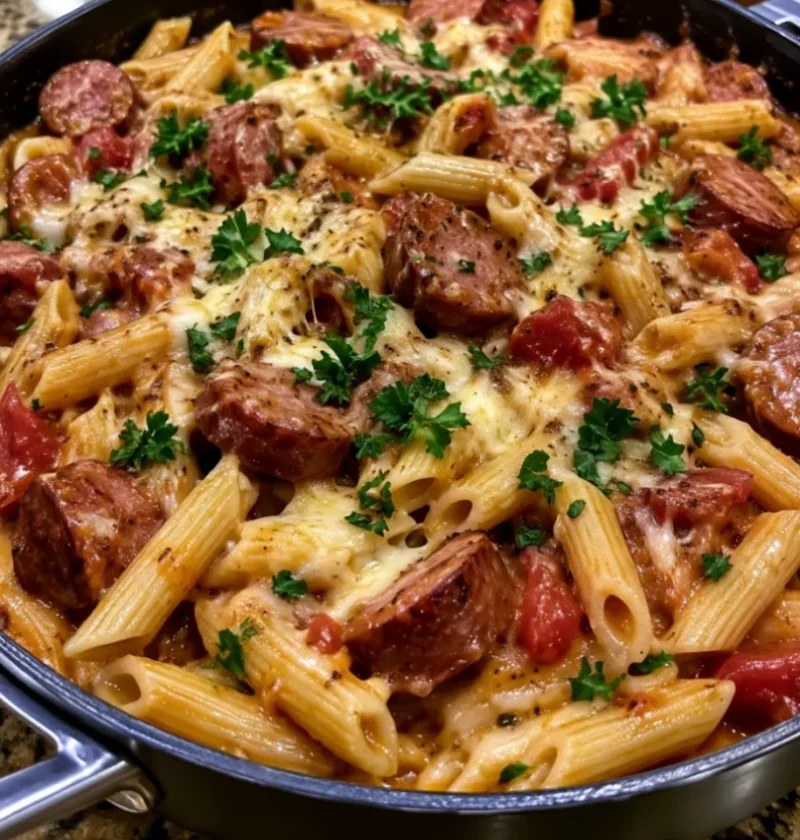One-Pan Kielbasa Pasta