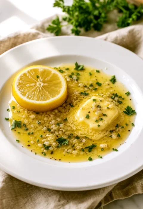 Zesty Lemon Garlic Butter
