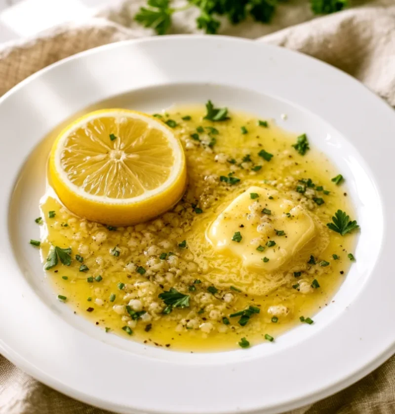 Zesty Lemon Garlic Butter